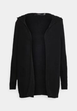 Vero Moda Petite Hood Cardigan- Cardigan - Black -Vero Moda 011d84b4ce1647e3a7fbc41f79104f10
