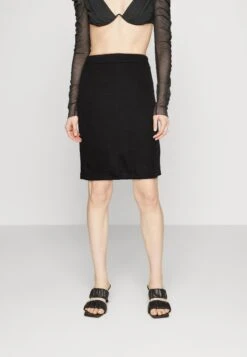 Vero Moda Vmricaella Pencil Slit Skirt - Pencil Skirt - Black