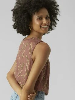 Vero Moda Vmsmilla- Blouse - Rose Brown/Vega -Vero Moda 0318d5dd7b5249d793e0ca6851a2ba3b