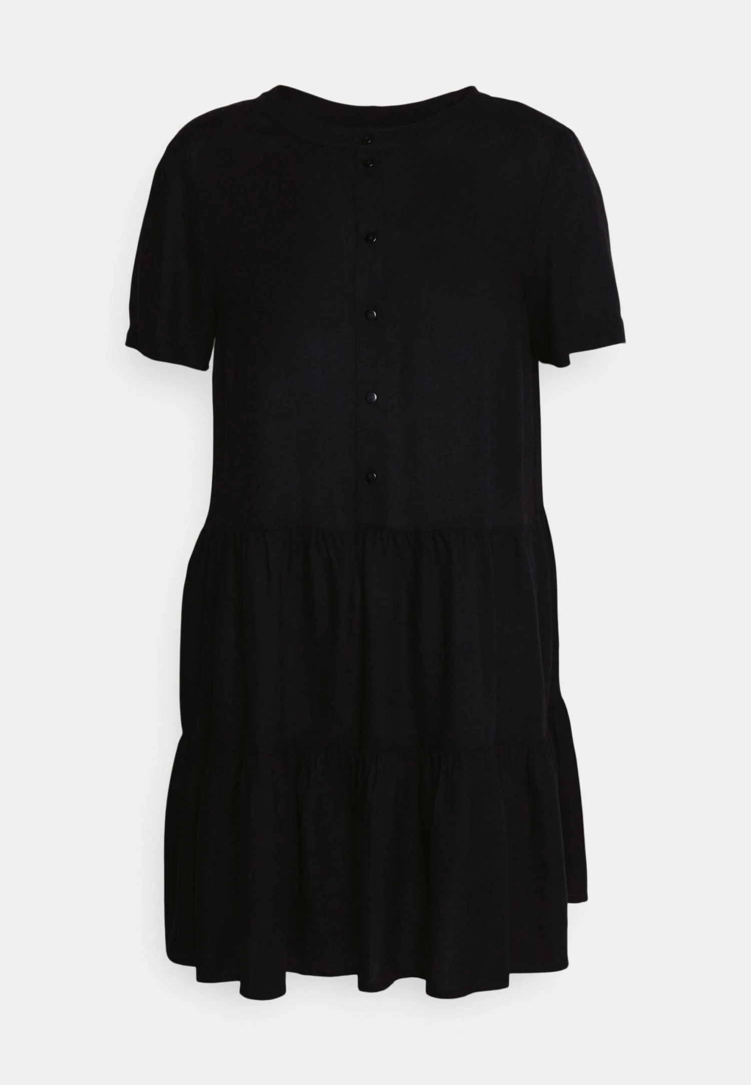 Vero Moda Petite Vmbumpy Short Dress - Shirt Dress - Black 7 Vero Moda Petite Vmbumpy Short Dress - Shirt Dress - Black - Image 5