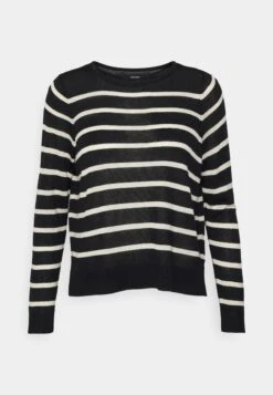 Vero Moda Petite Vmnova O Neck- Jumper - Black/Birch 12 Vero Moda Petite Vmnova O Neck- Jumper - Black/Birch -Vero Moda 07bbb56416e445739c3d6002094187e3