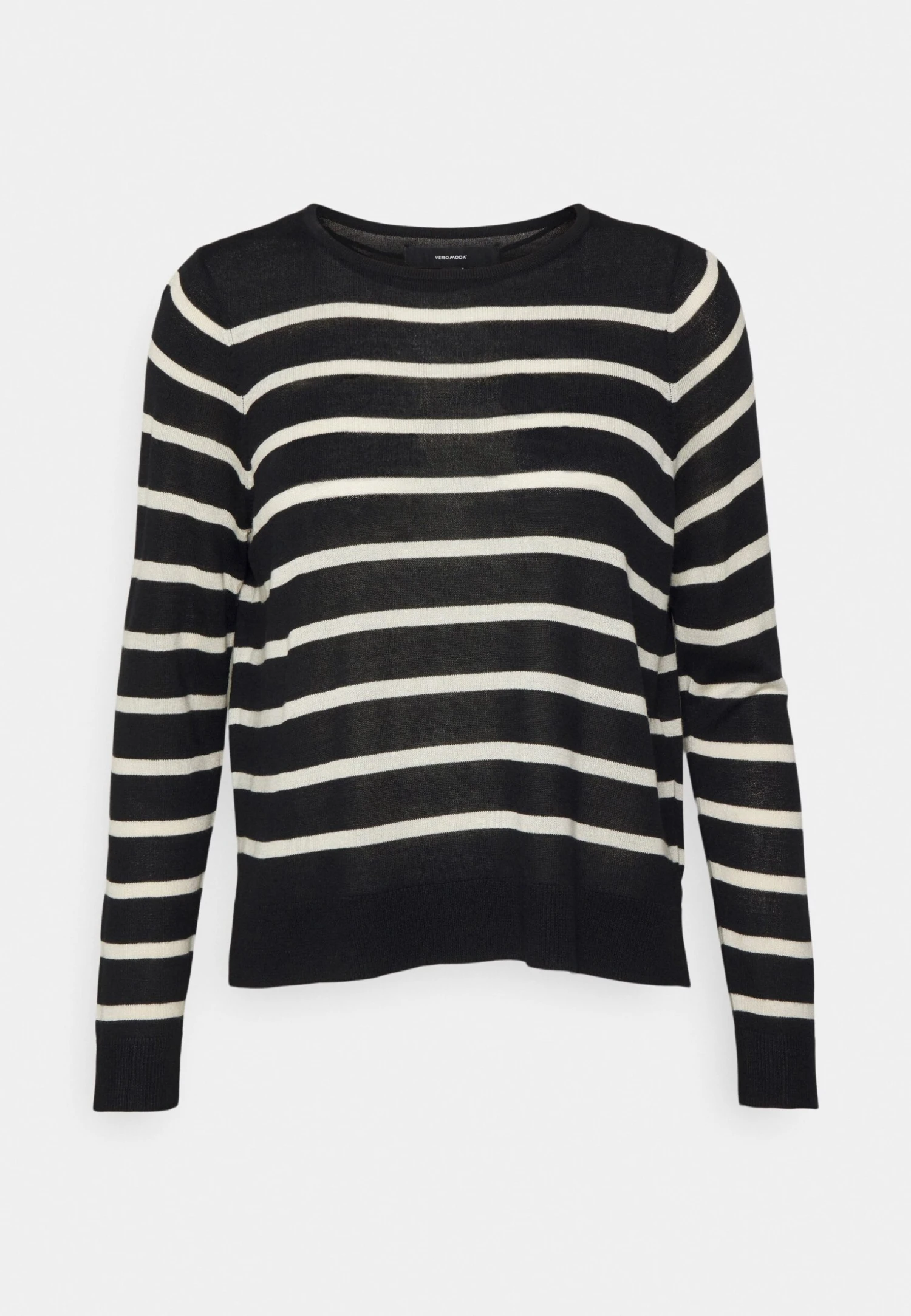 Vero Moda Petite Vmnova O Neck- Jumper - Black/Birch 7 Vero Moda Petite Vmnova O Neck- Jumper - Black/Birch - Image 5