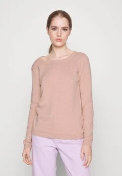 Vero Moda Petite Vmcare Structure O Neck- Jumper - Misty Rose