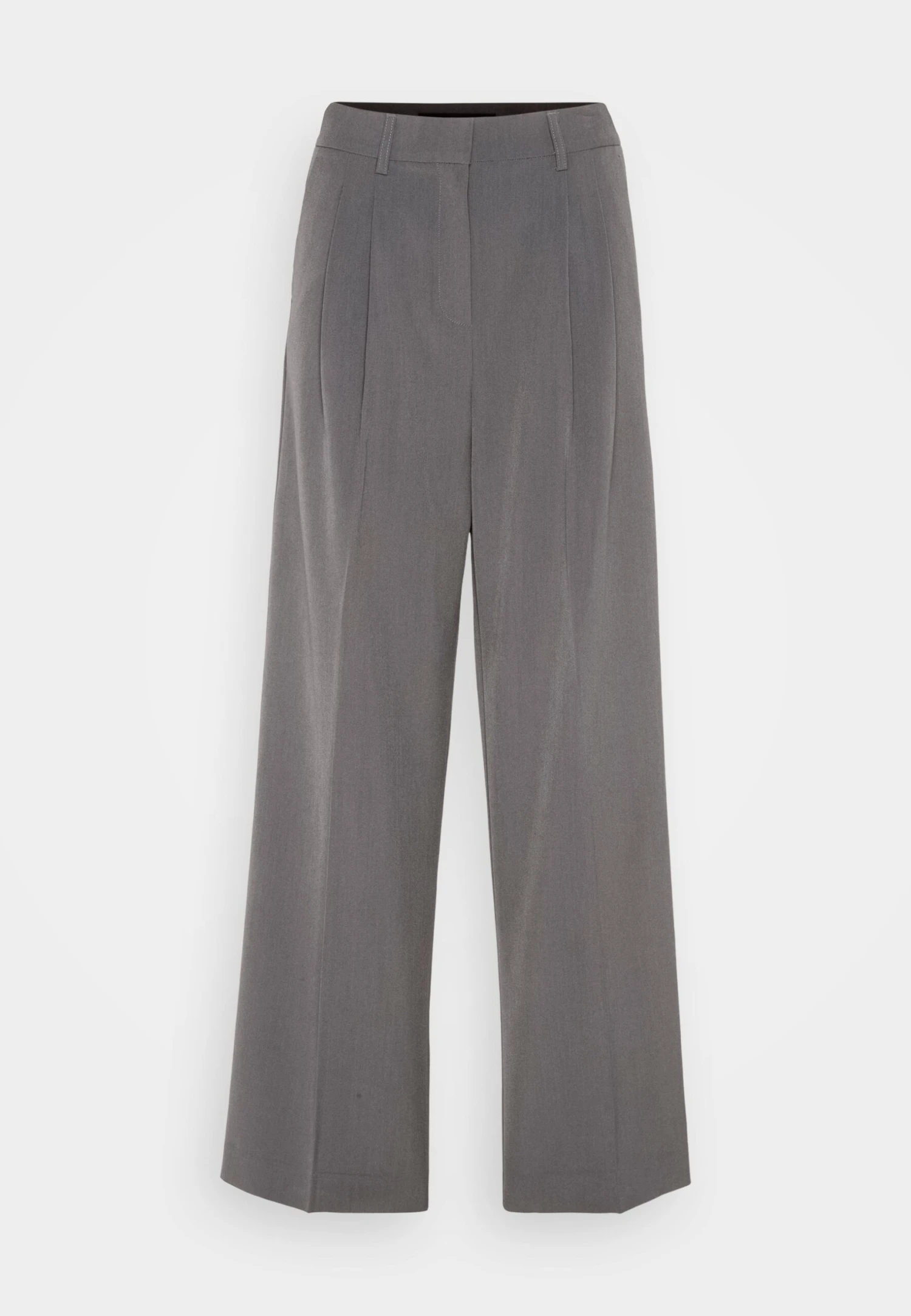 Vero Moda Vmtroian Wide Dad Pant - Trousers - Grey 7 Vero Moda Vmtroian Wide Dad Pant - Trousers - Grey - Image 5