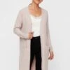 Vero Moda Vmdoffy Ls Long Open Ga Noos - Cardigan - Woodrose -Vero Moda 0a7720fbda4a4dabab8d0d416acff51c