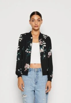 Vero Moda Vmhallie - Bomber Jacket - Black/Vilma