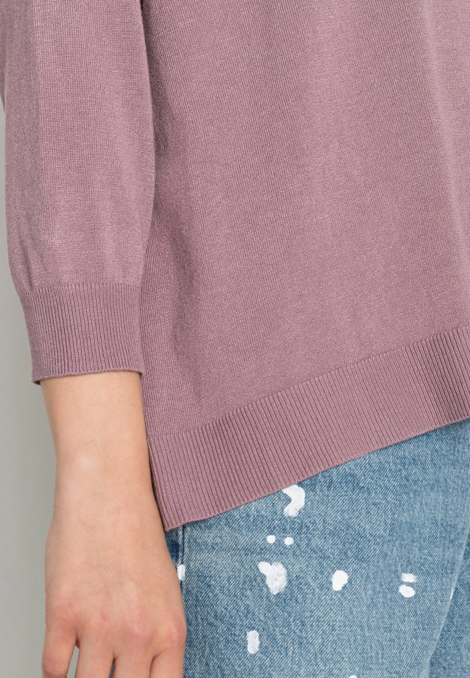 Vero Moda Vmnellie Glory Boxy - Jumper - Elderberry 7 Vero Moda Vmnellie Glory Boxy - Jumper - Elderberry - Image 5