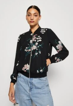 Vero Moda Vmhallie - Bomber Jacket - Black/Vilma -Vero Moda 115b24456ede4180974fa5e39c5acf0c