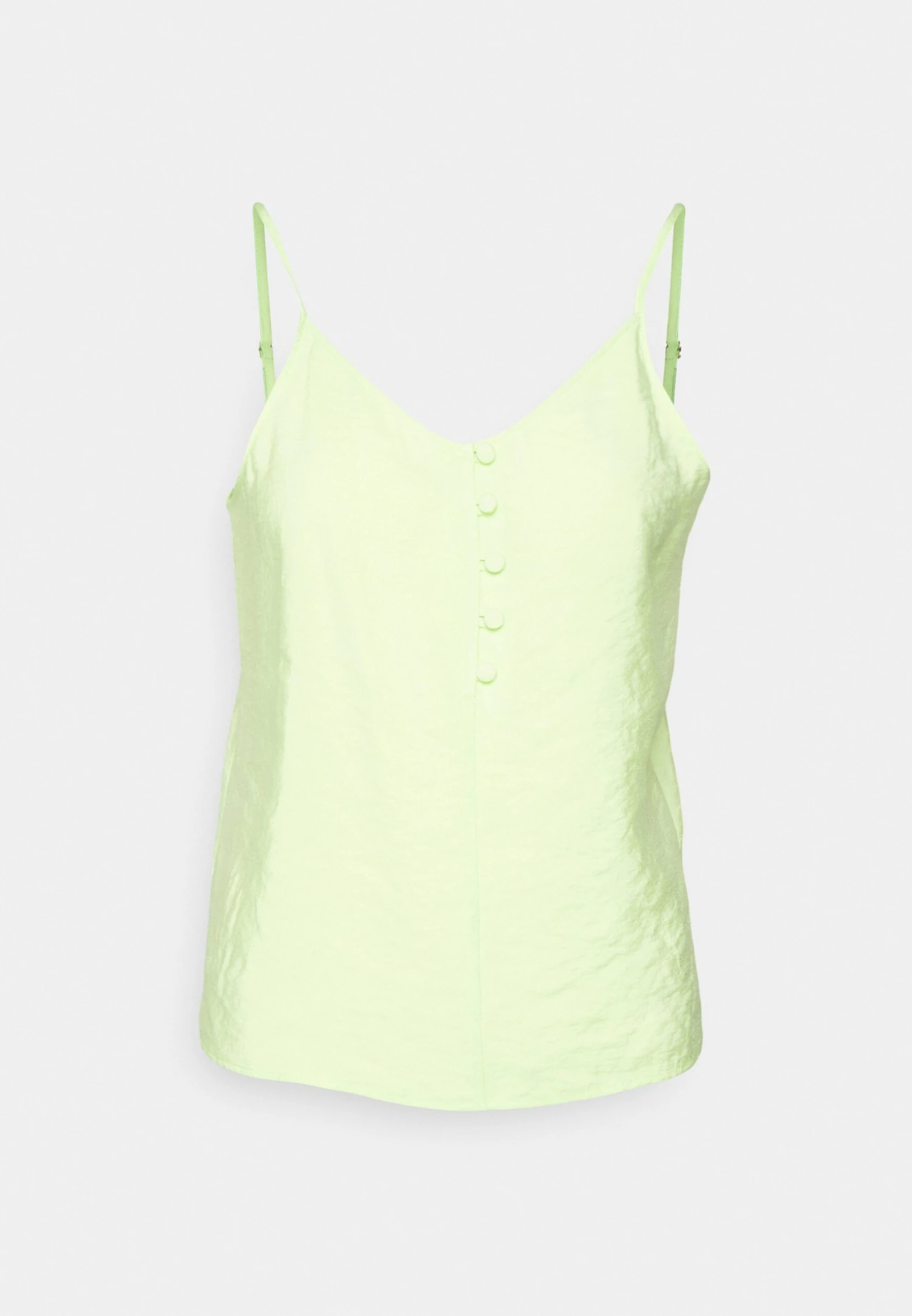 Vero Moda Petite Vmqueeny Singlet V Neck- Top - Sharp Green 7 Vero Moda Petite Vmqueeny Singlet V Neck- Top - Sharp Green - Image 5
