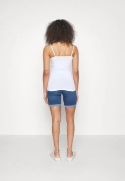 Vero Moda Tall Vmsophia Button- Shorts - Dark Blue Denim -Vero Moda 14eef57515fd429b905ee7f46b52fc84