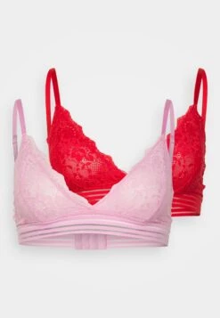 Vero Moda Vmanna Bra Top 2 Pack - T-Shirt Bra - Bonbon + Bittersweet -Vero Moda 15da3fedb7be42b8bb4b2c18435ebf05