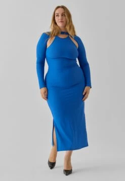 Vero Moda Curve Vmjoann - Maxi Dress - Turkish Sea -Vero Moda 17c17525cce6446fbcd132864e76beaa