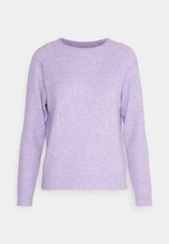 Vero Moda Petite Vmdoffy O Neck - Jumper - Mottled Lilac -Vero Moda 1b7ebf5f18ab45218bb50d430765169d