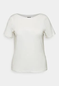 Vero Moda Curve Vmvanda - Basic T-Shirt - Snow White -Vero Moda 20a3f1909cce4869808fa411afc90821