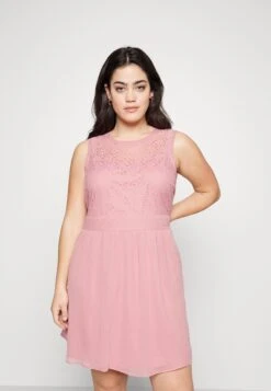 Vero Moda Curve Vmmia Back Short Dress - Cocktail Dress / Party Dress - Nostalgia Rose