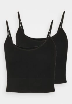 Vero Moda Vmeve Singlet 2 Pack - Undershirt - Black -Vero Moda 2241bf0234344a92b24200c14da747ea