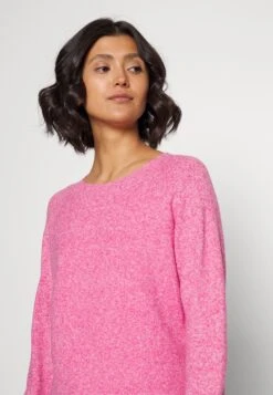 Vero Moda Vmdoffy O Neck Noos - Jumper - Pink Yarrow -Vero Moda 225ebc7023c7480dac1316e88cf24d4c