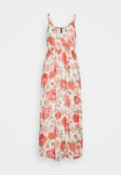 Vero Moda Vmwonda Wrap Dress - Maxi Dress - Wood Ash/Ibi Red -Vero Moda 28114000e31f424e955ae9fb8d41279c