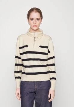 Vero Moda Petite Vmsaba Highneck Blouse - Jumper - Birch With Black