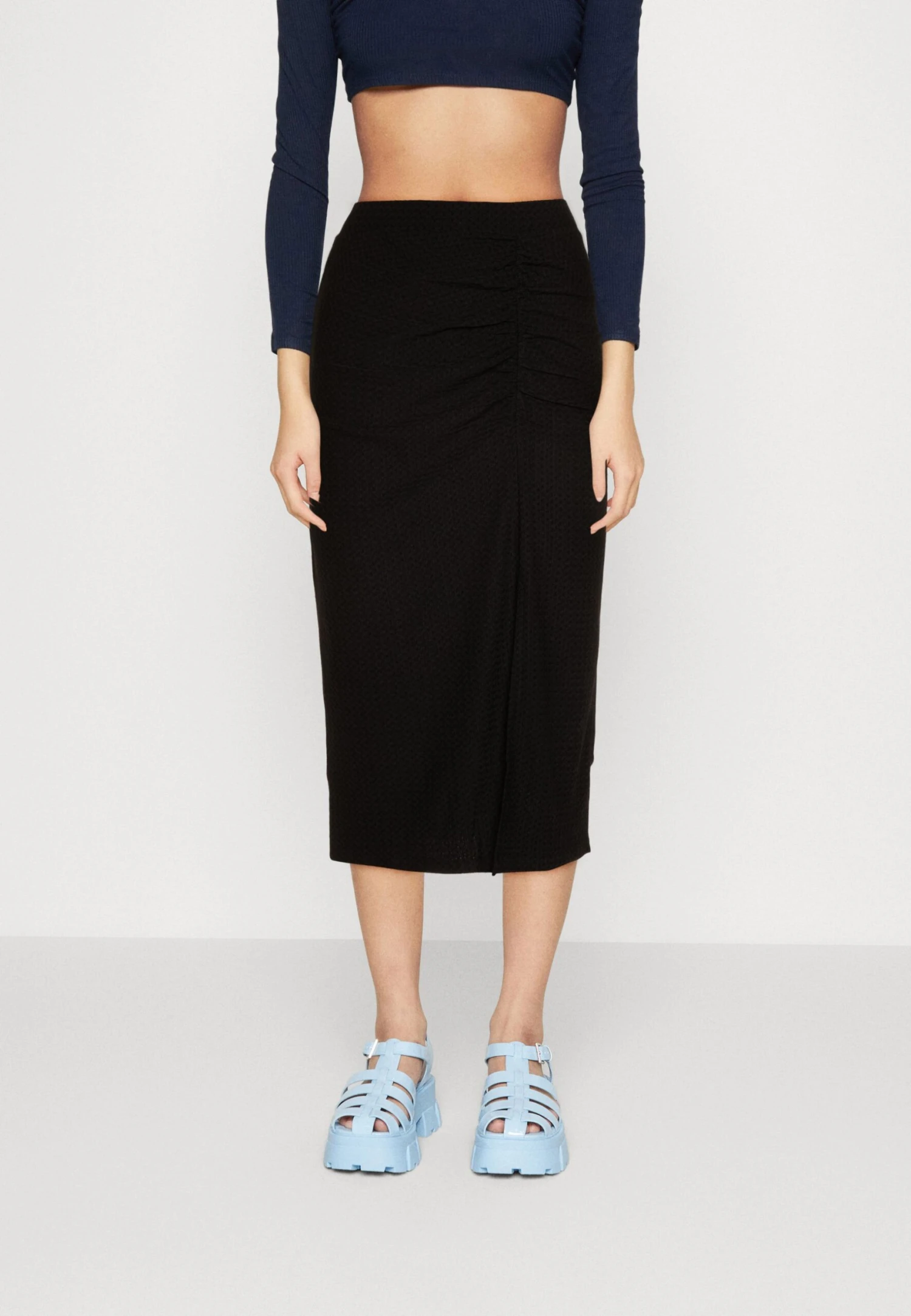 Vero Moda Vmjona Calf Skirt - Pencil Skirt - Black/Solid 3 Vero Moda Vmjona Calf Skirt - Pencil Skirt - Black/Solid