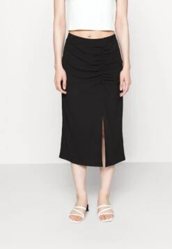 Vero Moda Petite Vmjona Calf Skirt - Pencil Skirt - Black