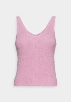 Vero Moda Petite Vmnewlex Shine- Top - Bonbon/Silver