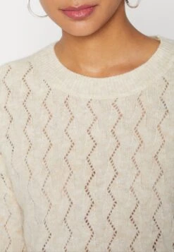 Vero Moda Vmyen O-Neck- Jumper - Off-White -Vero Moda 2eaf8f78a6394db992f16835849959f3