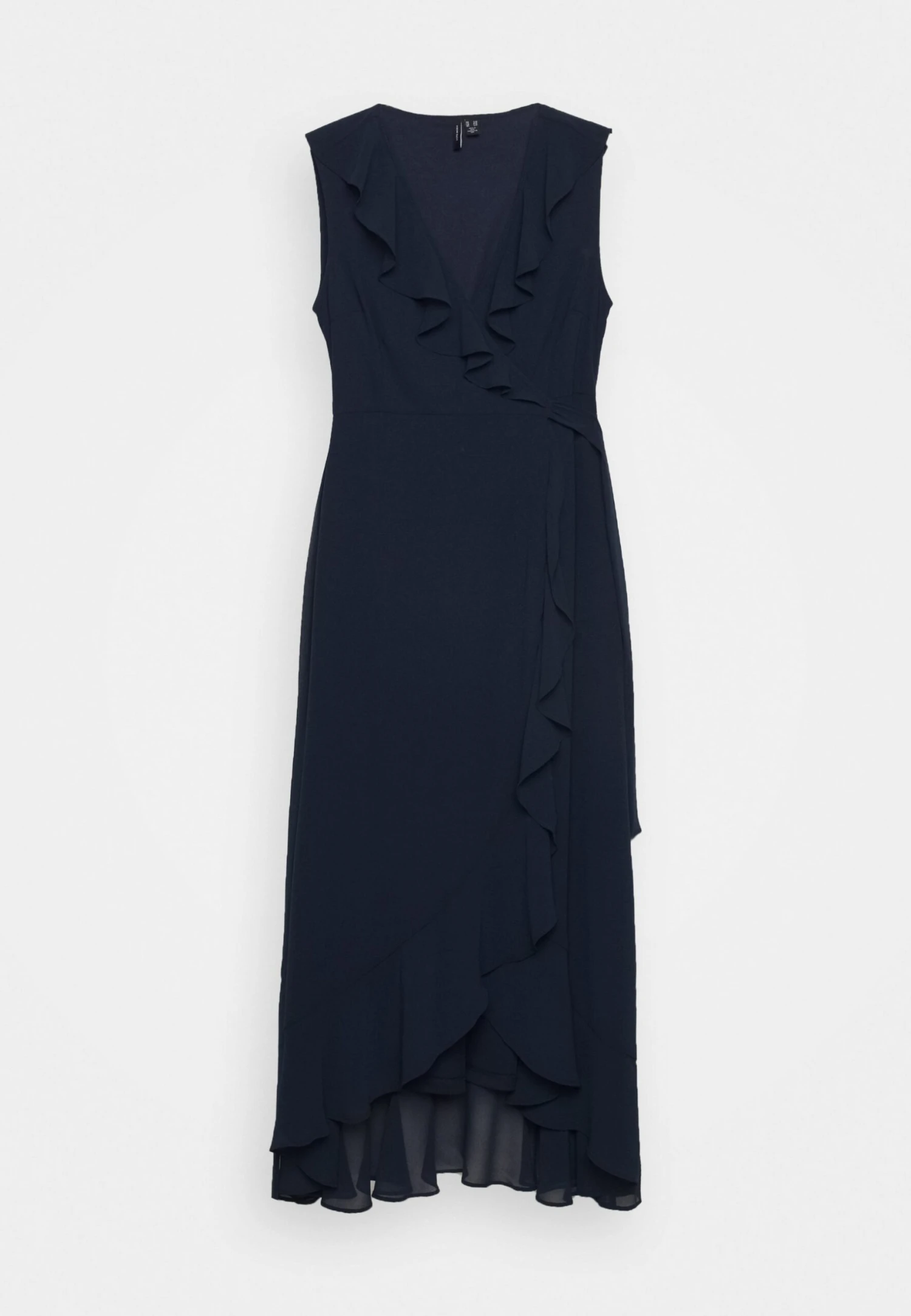 Vero Moda Petite Vmsille Wrap Maxi Dress - Maxi Dress - Navy Blazer 7 Vero Moda Petite Vmsille Wrap Maxi Dress - Maxi Dress - Navy Blazer - Image 5