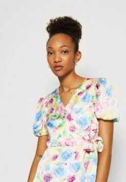 Vero Moda Vmsienna Wrap Short Dress - Day Dress - Lemon Meringue -Vero Moda 2f4152199fbe421e99d1fec9019334b1