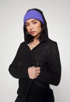 Vero Moda Petite Hood Cardigan- Cardigan - Black -Vero Moda 2fac1664ca5a432a8e1ff795897f27df
