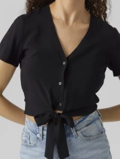 Vero Moda Vmeasy Tie - Blouse -Vero Moda 31df1eb5ac524c79897264f0e2f617e9