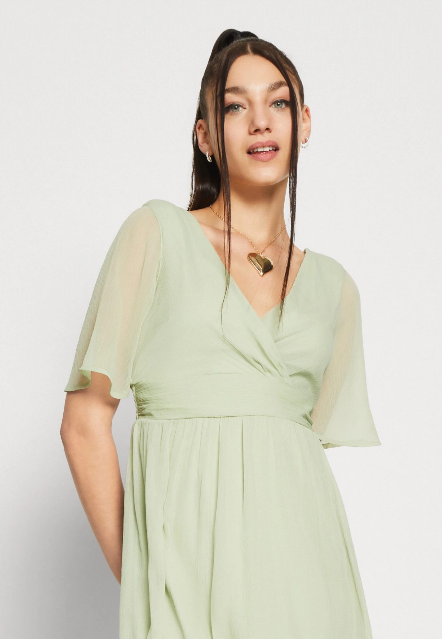 Vero Moda Vmmia Short Dress- Day Dress - Reseda 6 Vero Moda Vmmia Short Dress- Day Dress - Reseda - Image 4