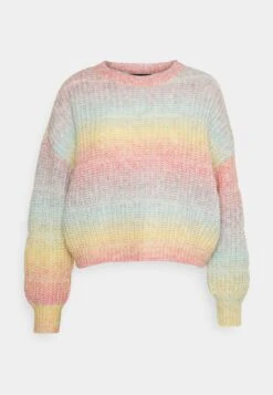 Vero Moda Petite Vmbegonia O Neck - Jumper - Multi-Coloured -Vero Moda 33d2b8403c024ba9be839508fedd9576