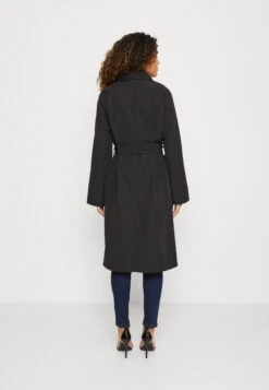 Vero Moda Vmtessasofia Long- Trenchcoat - Black -Vero Moda 3459aa8c206640209c411b40db68a182