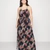 Vero Moda Curve Vmeasy Slit Maxi Dress- Maxi Dress - Navy Blazer/New Tropical 2 Vero Moda Curve Vmeasy Slit Maxi Dress- Maxi Dress - Navy Blazer/New Tropical -Vero Moda 3922944819604effa21bf4461bc426bb