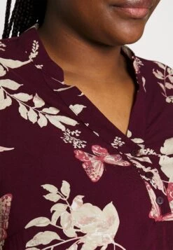 Vero Moda Curve Vmceasy - Blouse - Winetasting/Lily -Vero Moda 3bb0a1c4633f4867b917e7de75310fb4