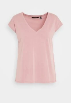 Vero Moda Vmfilli Ss V-Neck Ga Noos - Basic T-Shirt - Nostalgia Rose 12 Vero Moda Vmfilli Ss V-Neck Ga Noos - Basic T-Shirt - Nostalgia Rose -Vero Moda 3bcdf26bfe084b4c94a9d975a7652221