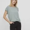 Vero Moda Vmava Plain Ss Gajrs Noos - Basic T-Shirt
