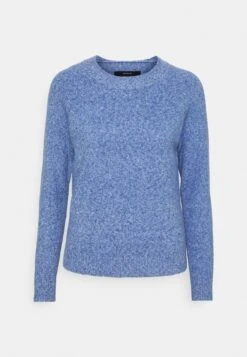 Vero Moda Petite Vmdoffy O Neck - Jumper - Blue -Vero Moda 3c06f966372b496c8ada164470203387
