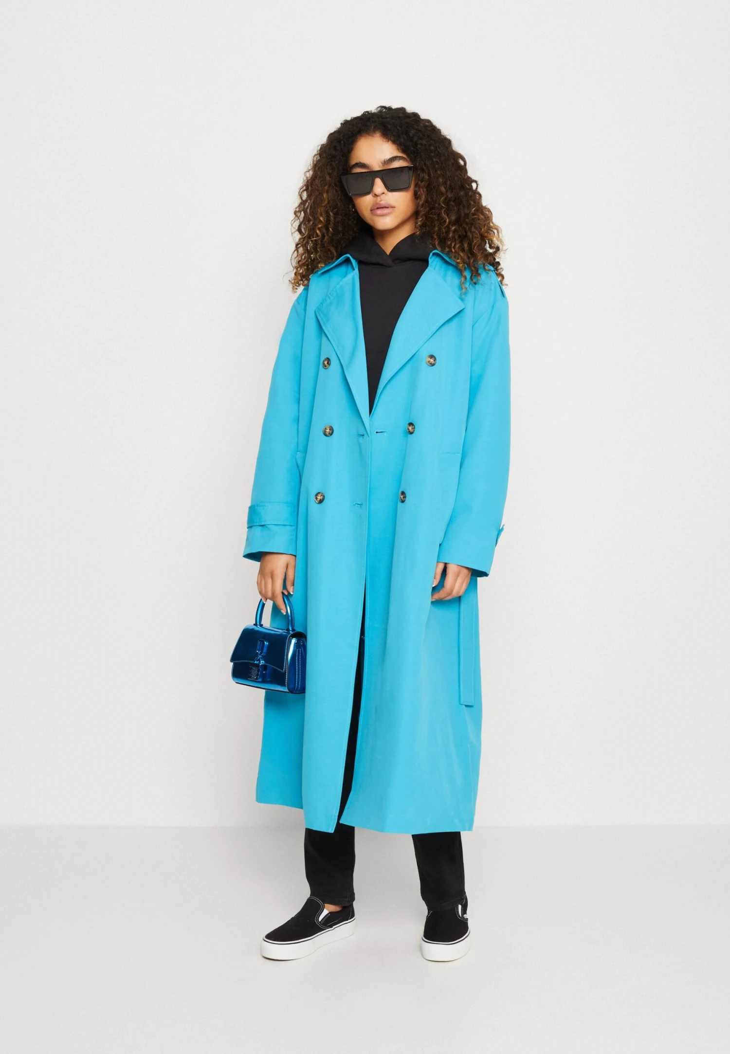 Vero Moda Vmchloe Long - Trenchcoat - Caneel Bay 4 Vero Moda Vmchloe Long - Trenchcoat - Caneel Bay - Image 2
