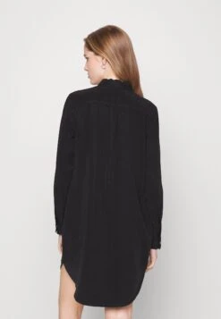 Vero Moda Petite Vmsilla Short Dress Mix - Denim Dress - Black -Vero Moda 3e4cb5fbe05a4f6d85fea1046dc97069