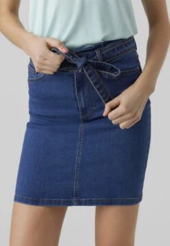 Vero Moda Vmcamilla Short Paperbag Skirt - Mini Skirt - Medium Blue Denim 11 Vero Moda Vmcamilla Short Paperbag Skirt - Mini Skirt - Medium Blue Denim -Vero Moda 4026c4c094bf41808f1ad8ee527898c0