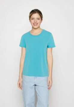 Vero Moda Vmpaula- Basic T-Shirt - Bachelor Button