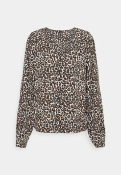 Vero Moda Tall Vmnaja V Neck Pleat - Blouse - Oatmeal/Linea Leo 10 Vero Moda Tall Vmnaja V Neck Pleat - Blouse - Oatmeal/Linea Leo -Vero Moda 42b798bb89af4ed78ffc20469c6641d0