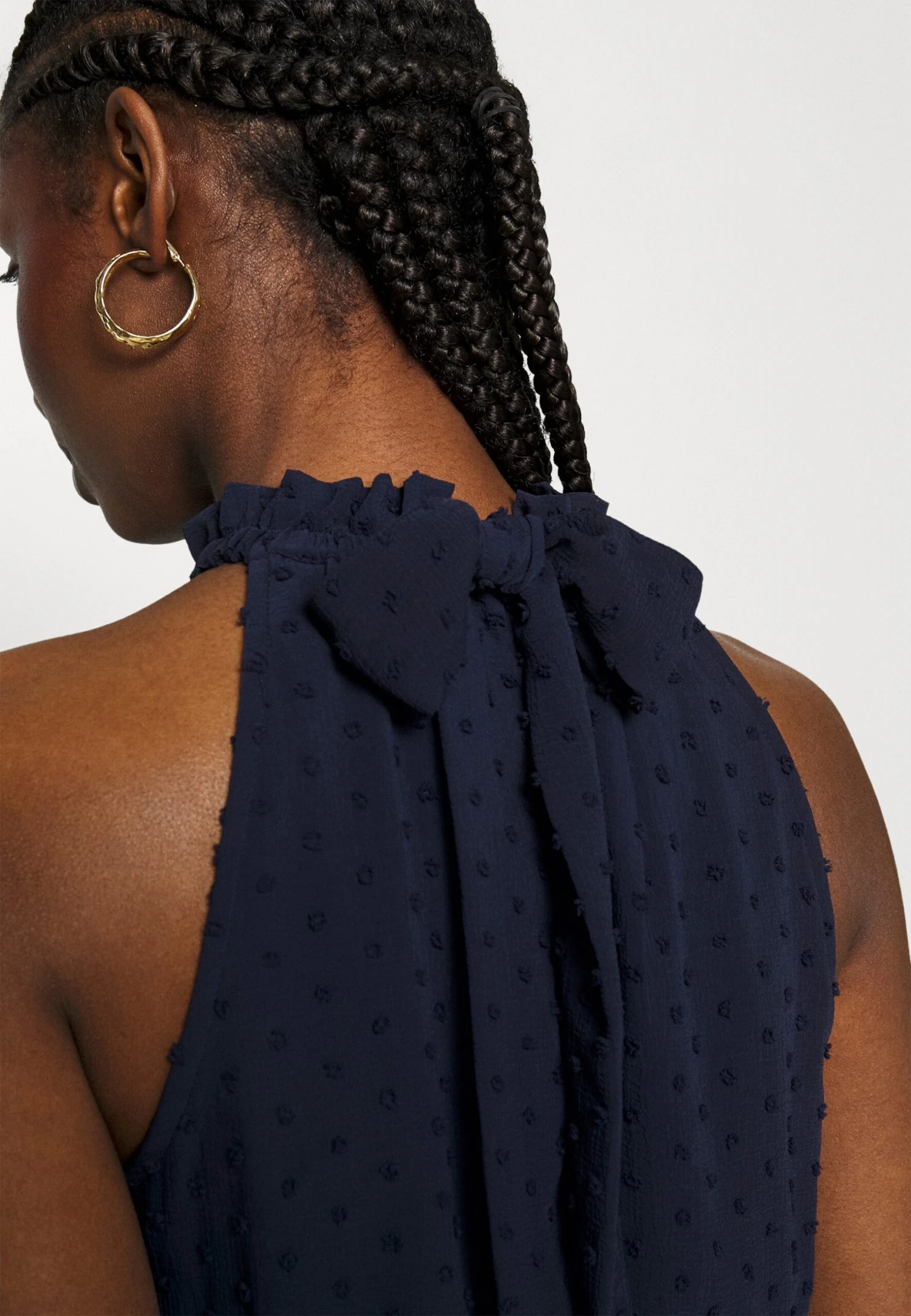 Vero Moda Petite Vmemma - Day Dress - Navy Blazer 8 Vero Moda Petite Vmemma - Day Dress - Navy Blazer - Image 6