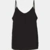 Vero Moda Tall Vmqueeny Singlet Neck Top - Top - Black -Vero Moda 4378b9d646cc475a8d7669d3ae20543e
