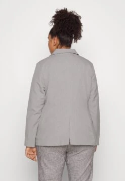 Vero Moda Curve Vmrieloa Fitted Curve - Blazer - Light Grey Melange -Vero Moda 44a822b3cb474a7c903d5b967661aa9e