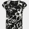 Vero Moda Petite Vmritaava Top - Print T-Shirt - Black/Polliana -Vero Moda 47d060f36e494c0a94de31fa72ced4ba