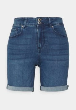 Vero Moda Petite Vmsophia Button - Shorts - Dark Blue Denim -Vero Moda 4a18d5ee8f554305833b7f4a9f878335