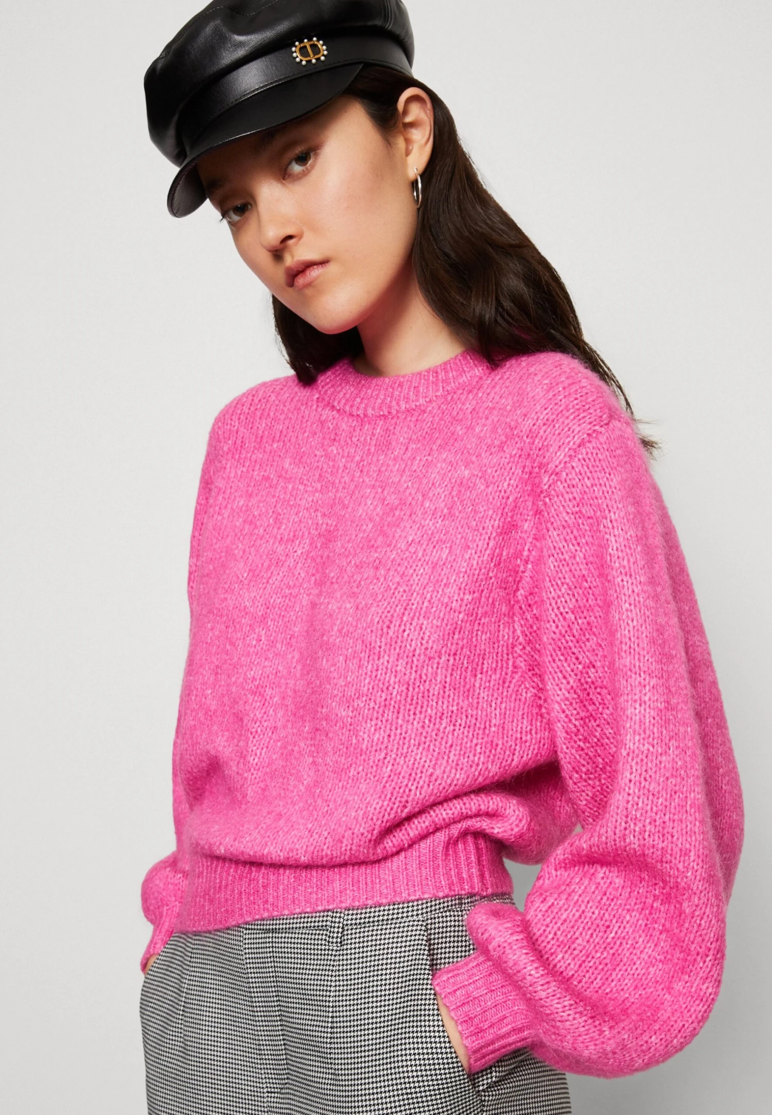 Vero Moda Vmhannah O Neck - Jumper - Phlox Pink 6 Vero Moda Vmhannah O Neck - Jumper - Phlox Pink - Image 4